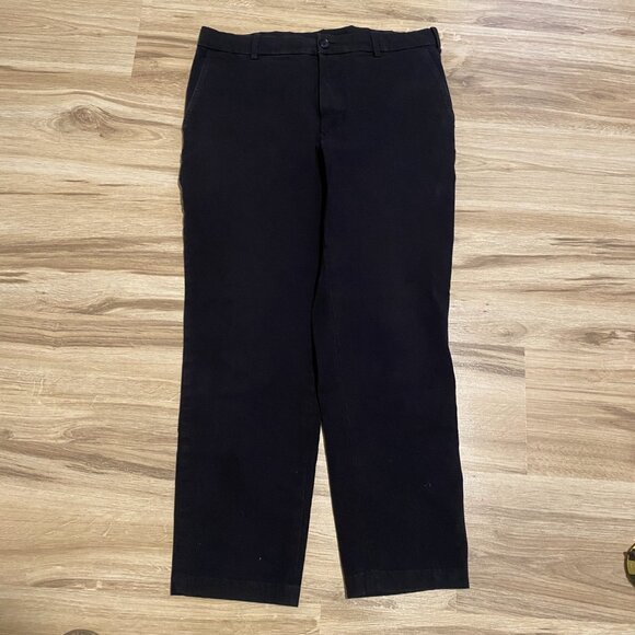 Uniqlo Black Stretch Pants - Size M Medium - Picture 2 of 8